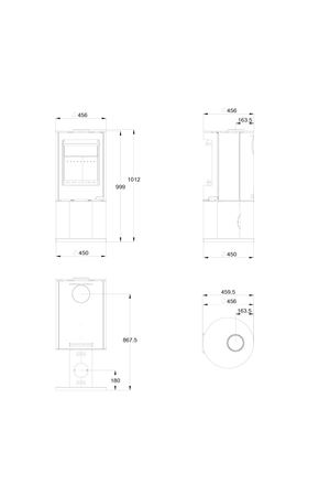 Horizon Pedestal Stand